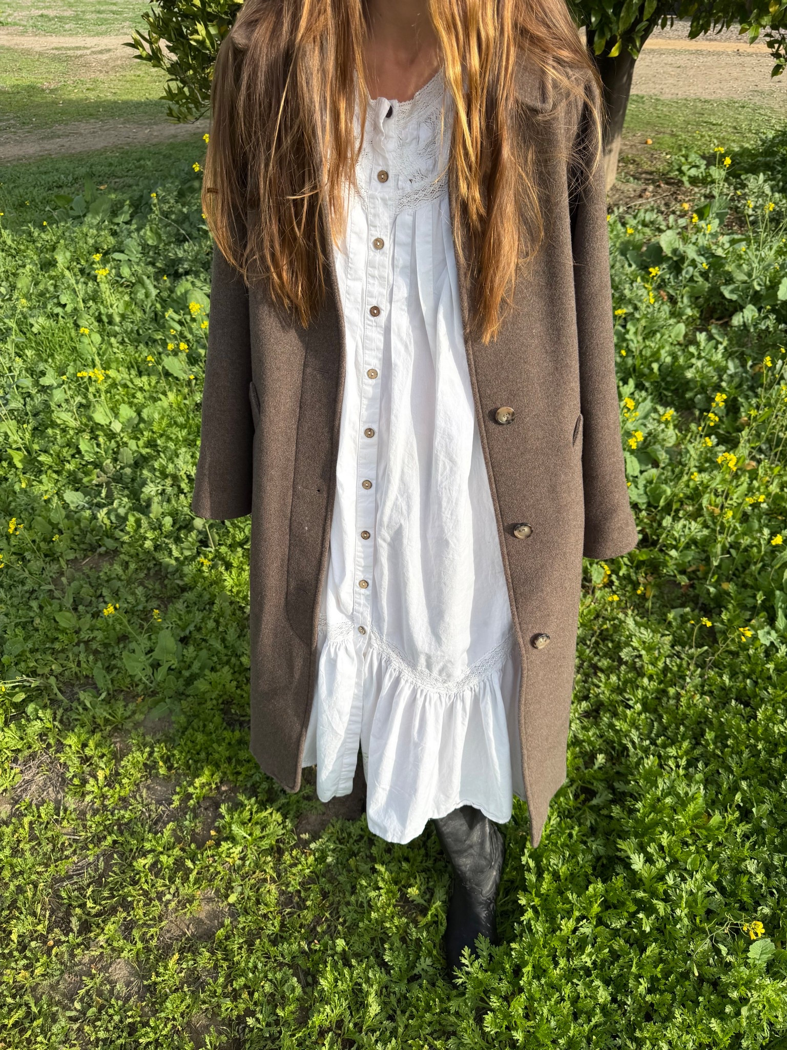 this dress and trench combo has me melting!❤️ for reference the cost is size 8!🕊️

#LTKootd #LTKU #LTKSeasonal