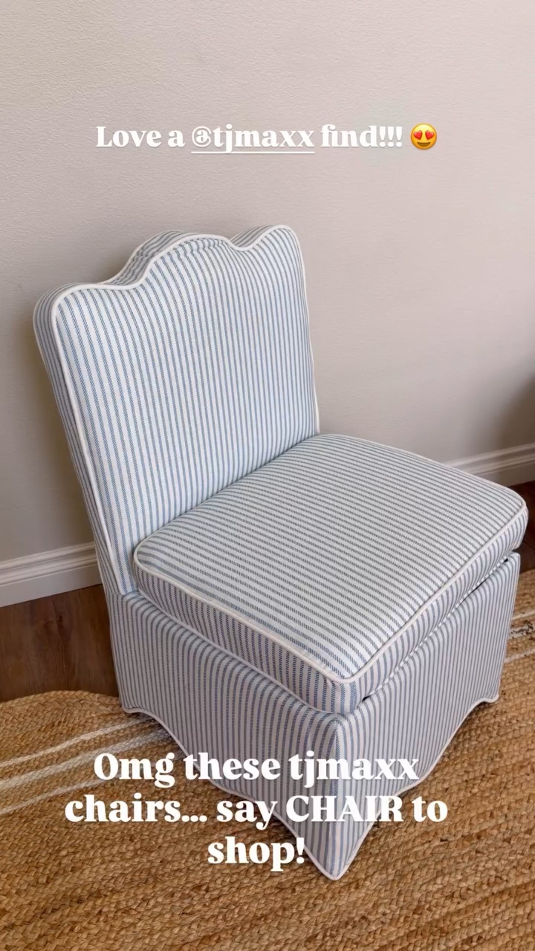 Omg these tjmaxx chairs… ! Love a @tjmaxx find!!! 😍

#LTKHome