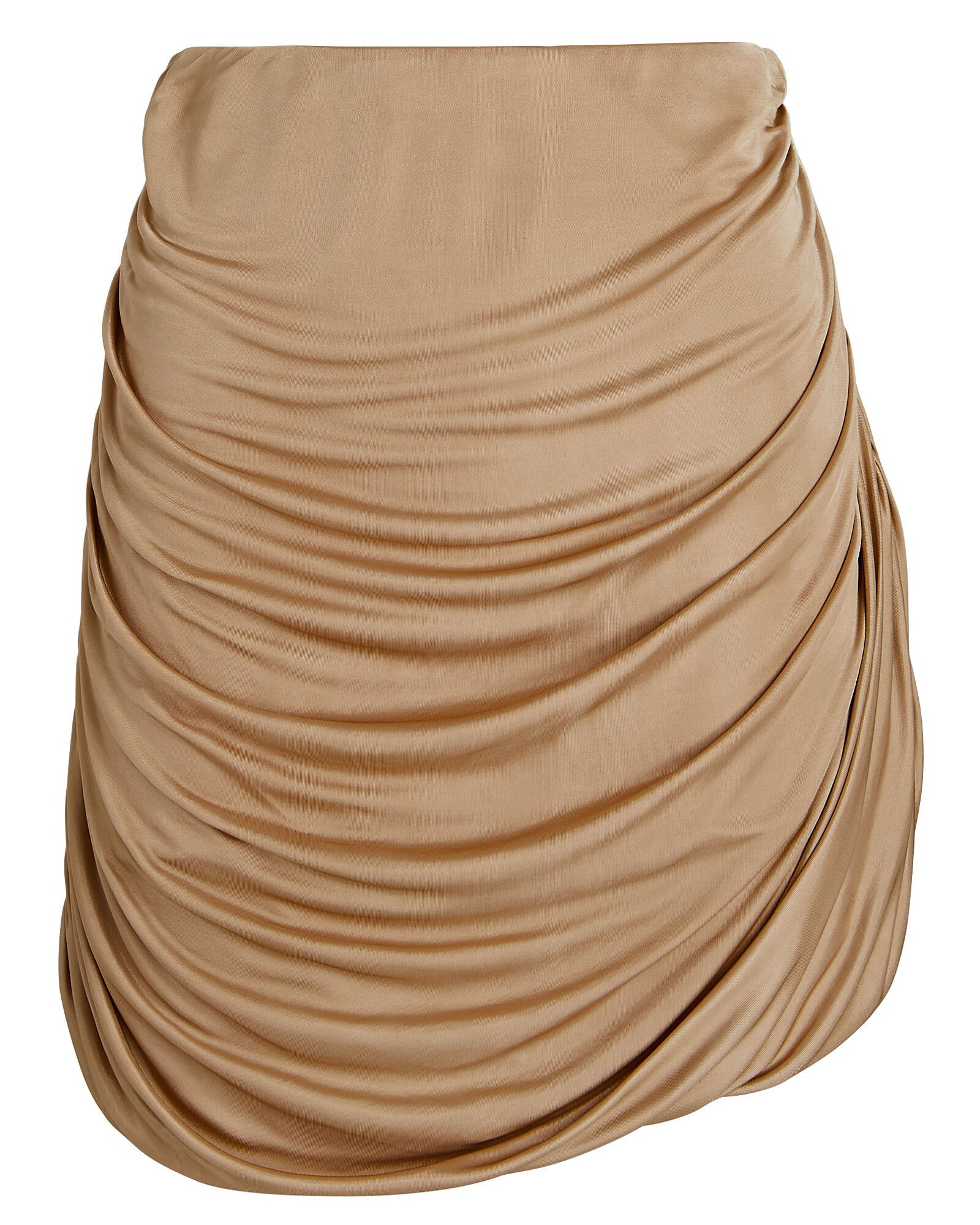 Kanda Draped Ruched Mini Skirt | INTERMIX