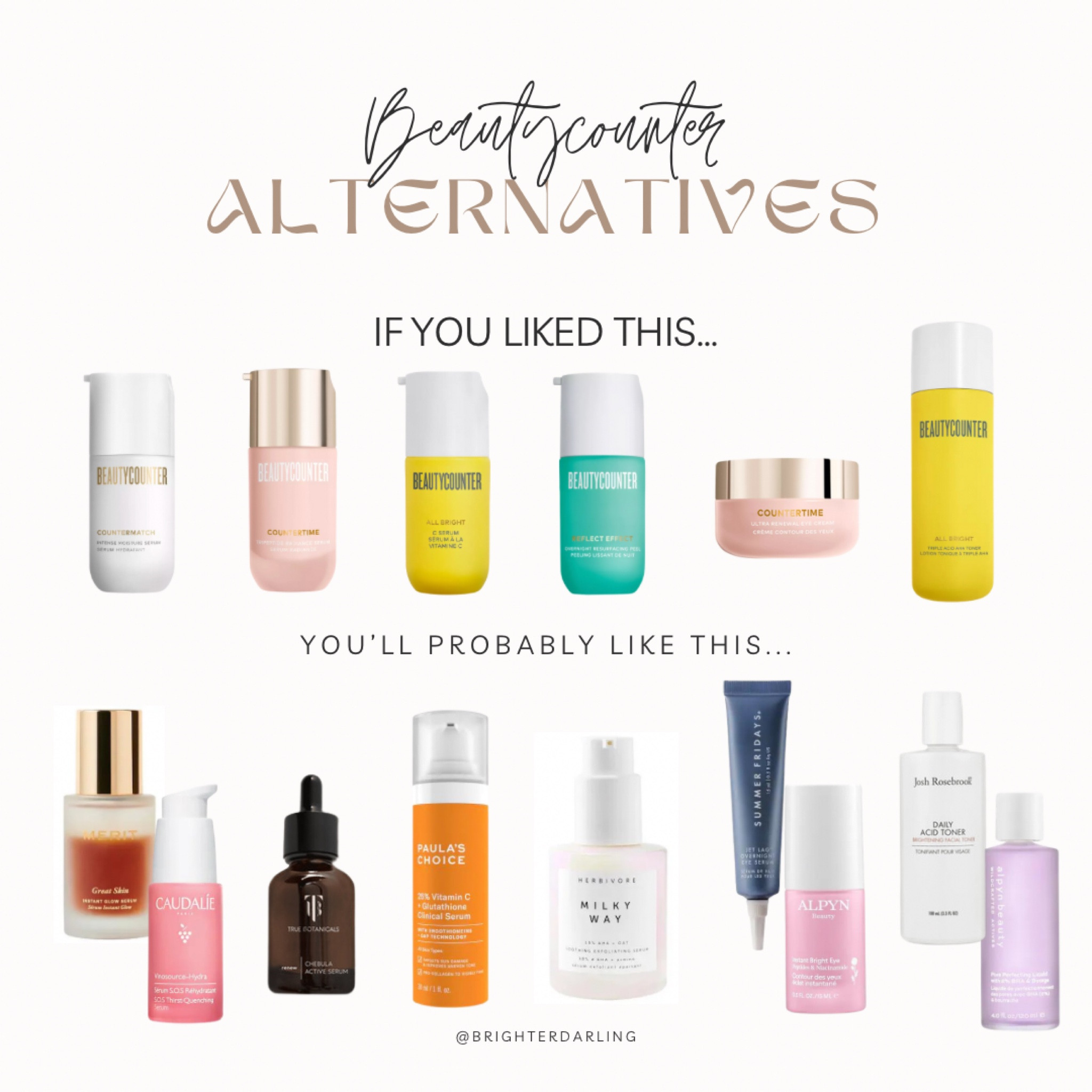 beautycounter swaps / beautycounter alternatives // part two of four

#LTKBeauty