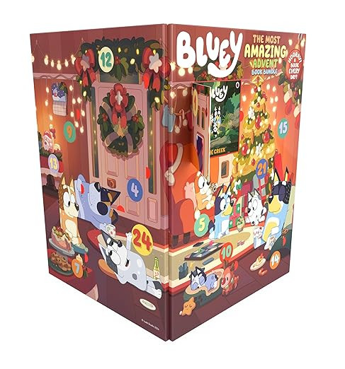 Bluey: The Most Amazing Advent Calendar Book Bundle      Novelty Book – Advent Calendar, August... | Amazon (US)