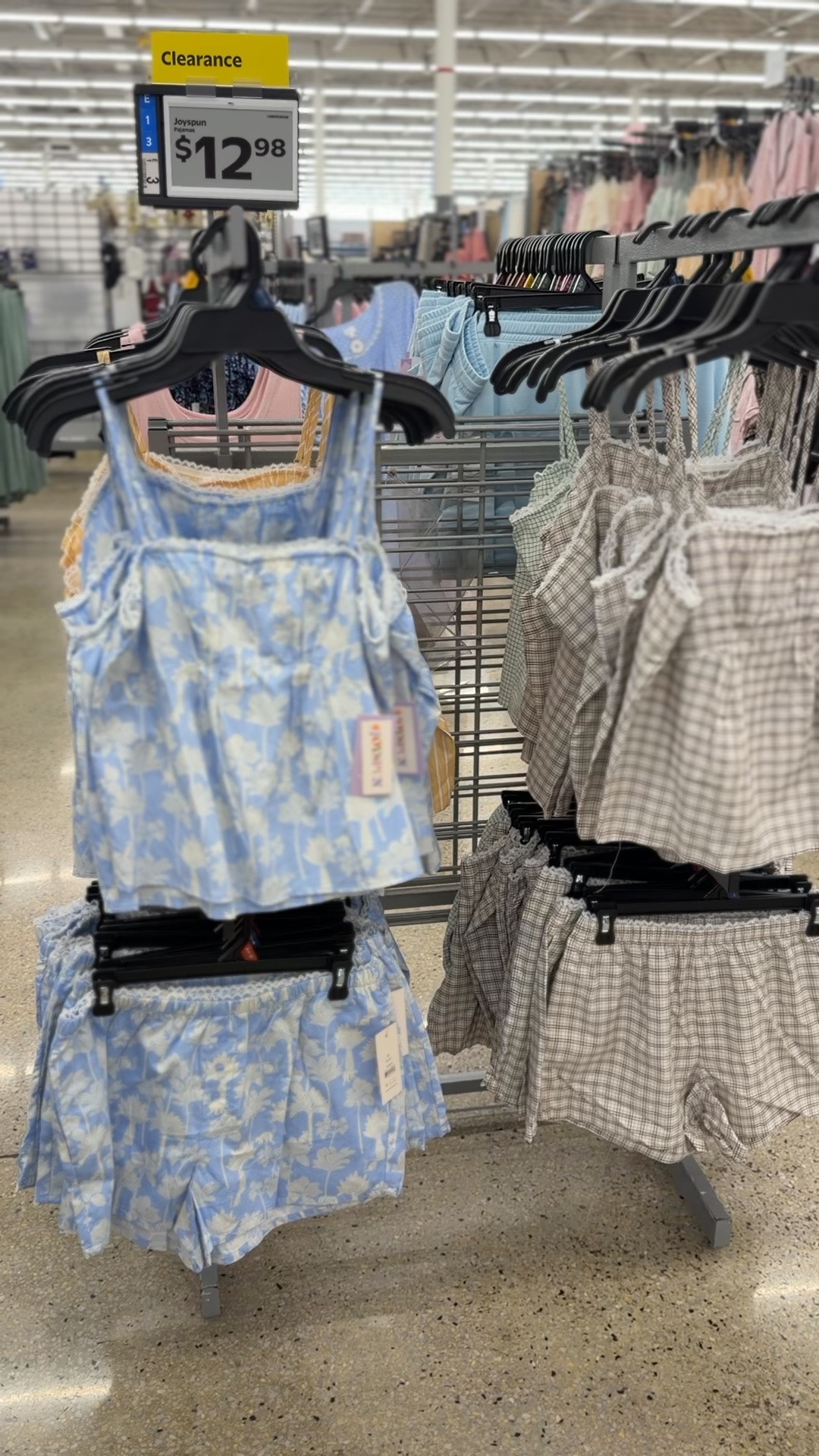 Walmart cotton pajama sets #walmartfashion