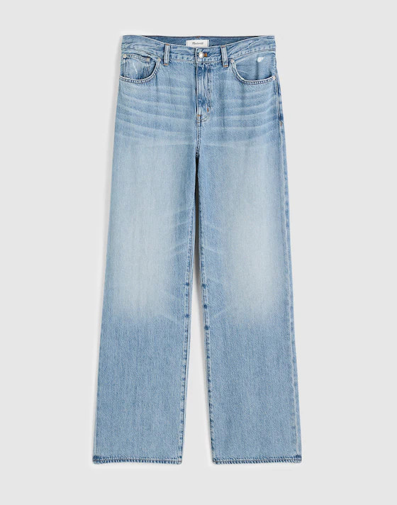 The Perfect Vintage Wide-Leg Jean in Airy Denim | Madewell | Madewell