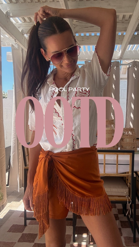 Pool party | fringe | summer outfit | sarong | orange | beach | vacation | resort wear | travel | tropical | bachelorette | Miami | Florida | holiday | festival | swim | cover up 

#LTKTravel #LTKSwim #LTKFestival