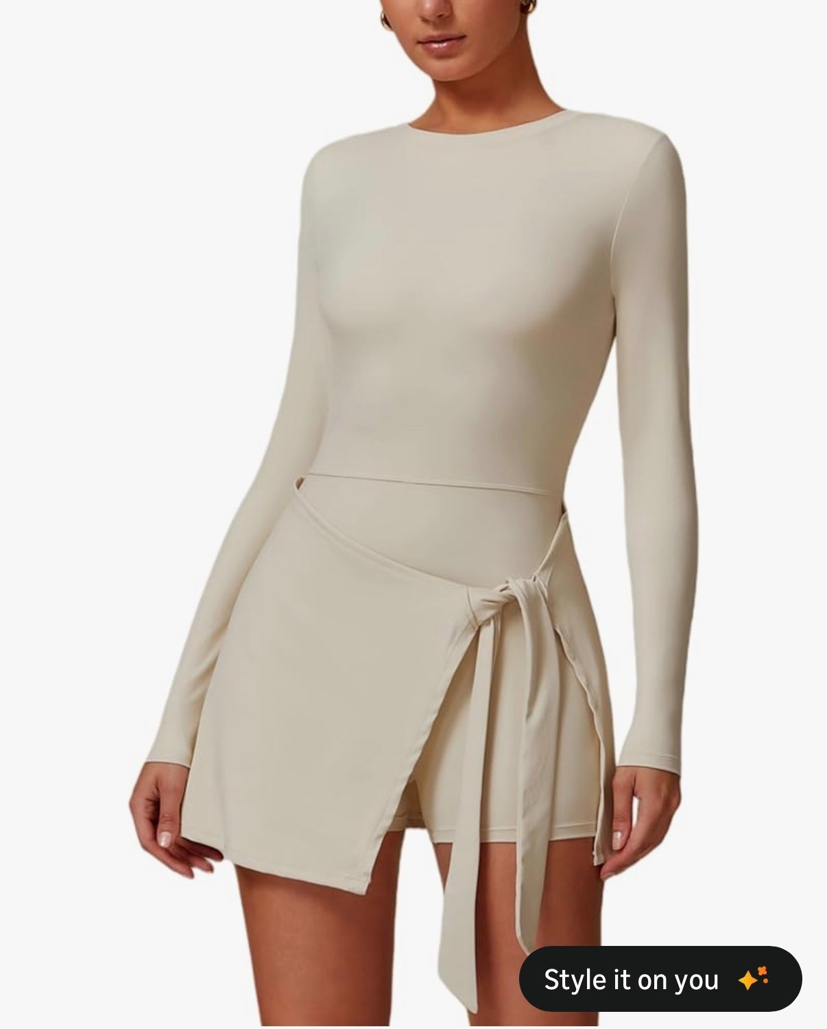 ABOCIW Womens High Neck Tennis Dress Sleeveless Wrap Skirt Built in Shorts Golf Athletic Dress Workout Rompers

Cute dress

#LTKTravel