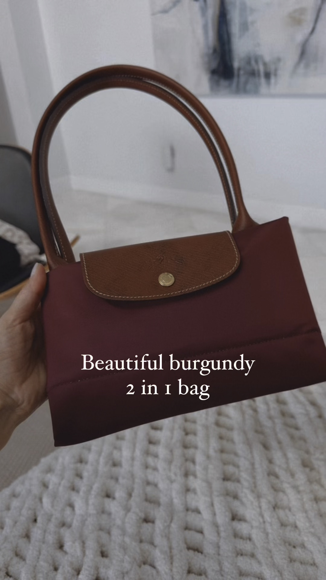 Beautiful burgundy color 2 in 1 bag 
It was hard to get hold of this color 
Quality is outstanding 


#LTKTravel #LTKItBag #LTKGiftGuide
