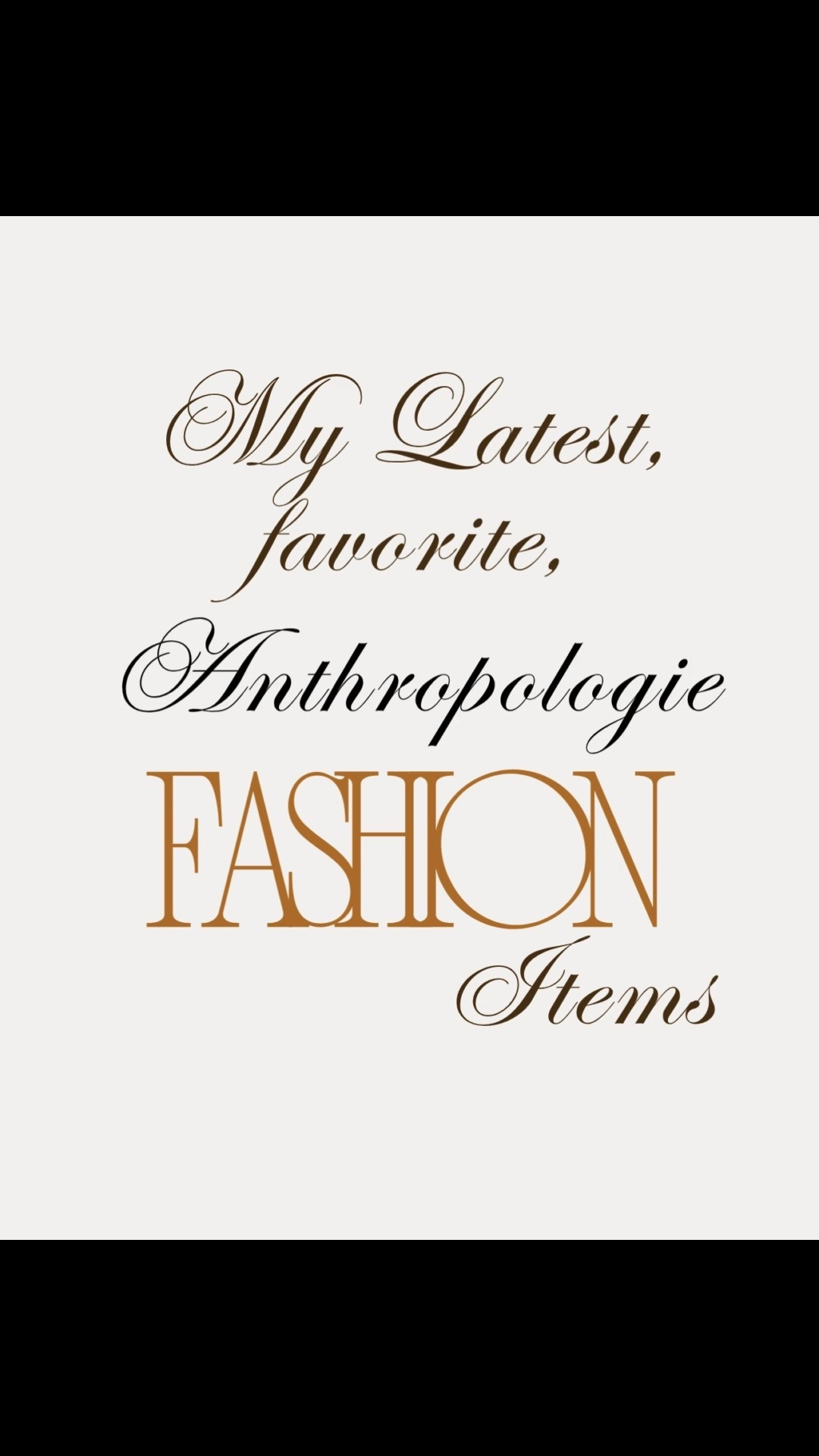 My current Anthropologie pieces that I am OBSESSED with 😍

Please click the LTK 🔗 in my bio to take a closer look at any of these items! 

Remember, when shopping, the item shown in the thumbnail may be a different color than what is shown in the video - once you open the link you will see your choice of colors 😊

#LTKShoeCrush #LTKStyleTip