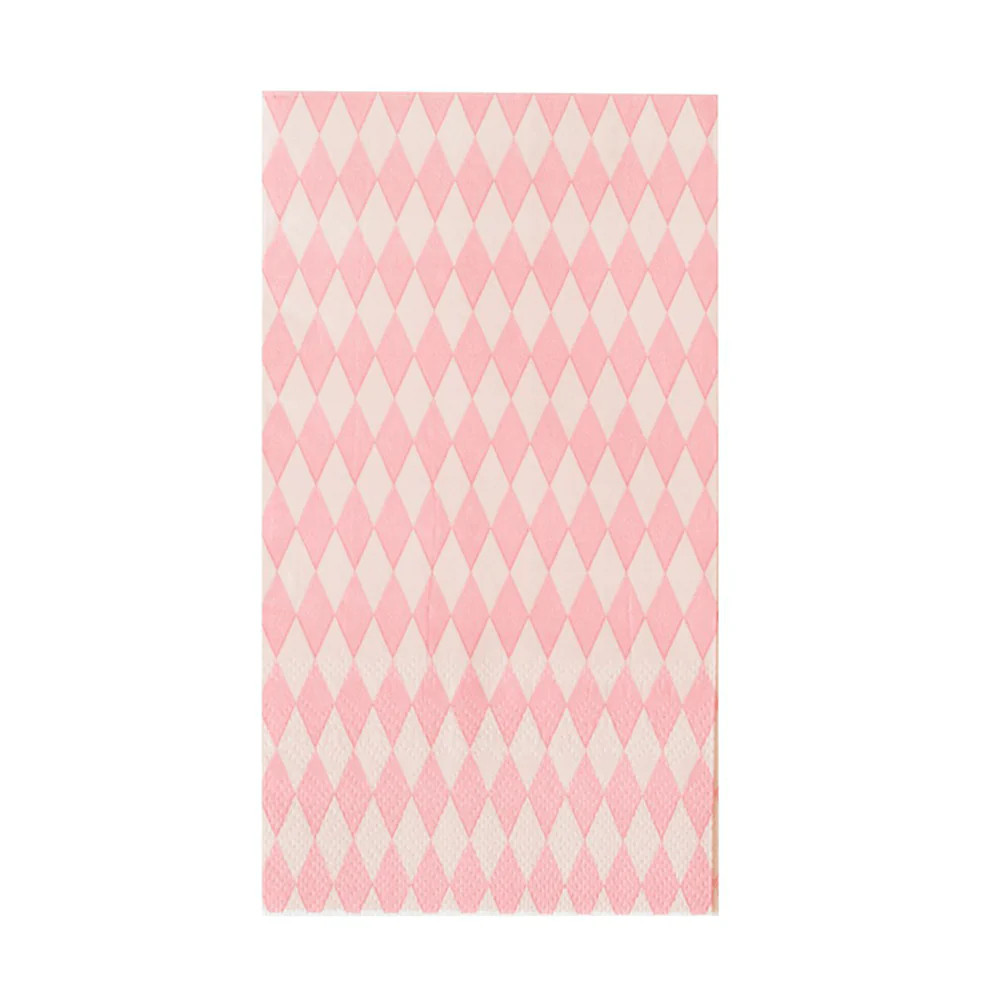Check It! Tickle Me Pink Guest Napkins | Shop Sweet Lulu
