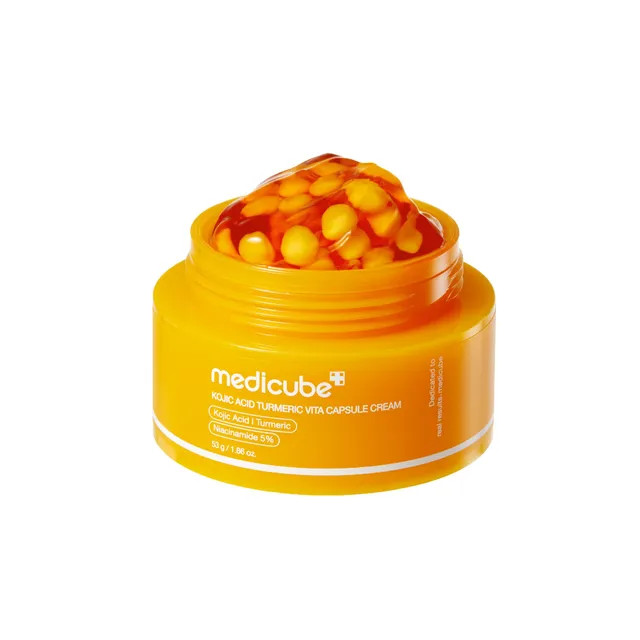 medicube - Kojic Acid Turmeric Vita Capsule Cream | YesStyle | YesStyle.com