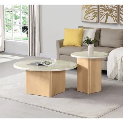 Izzie 2-piece Coffee Table Set | Wayfair North America