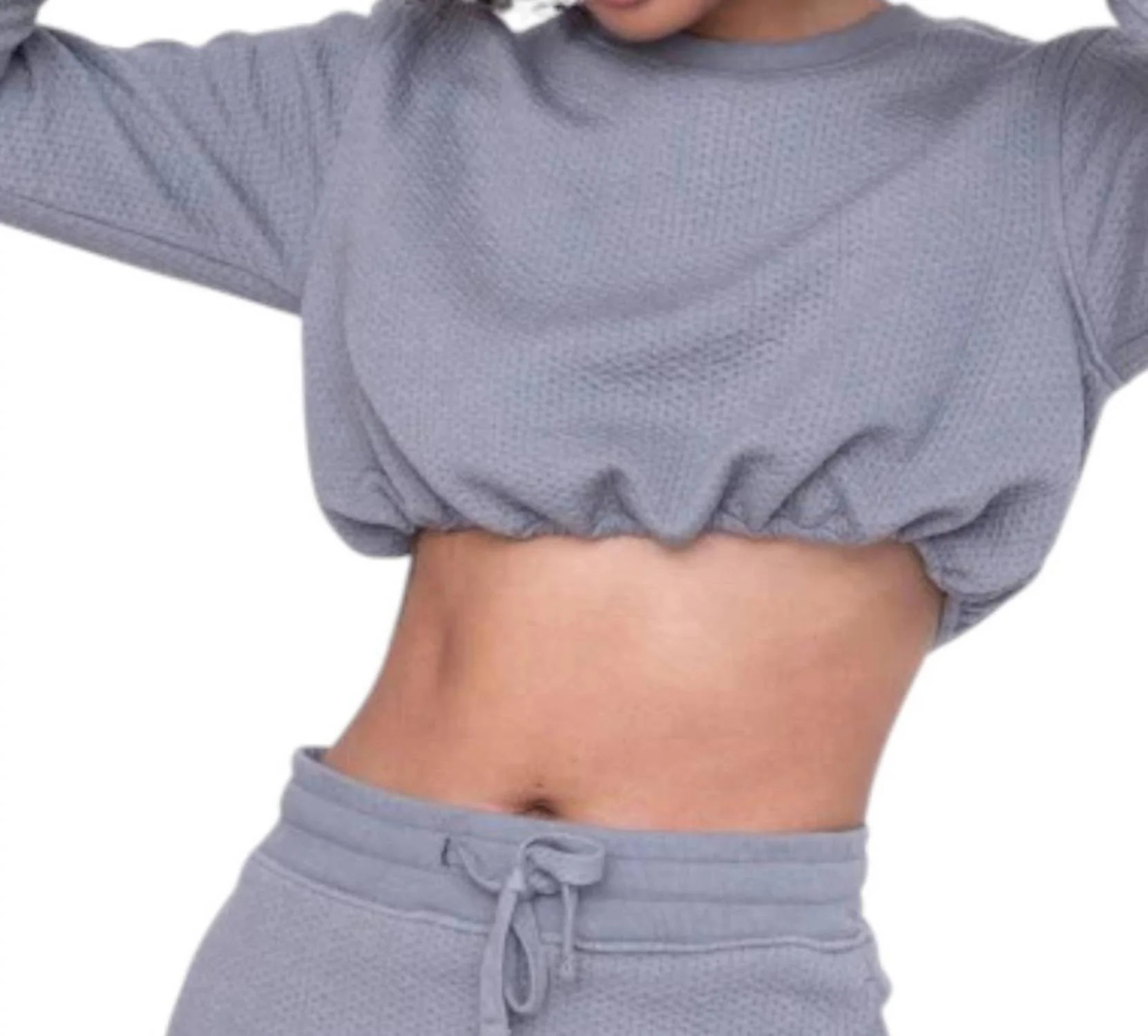 Quilted Bubble Set In Moon Mist | Shop Simon