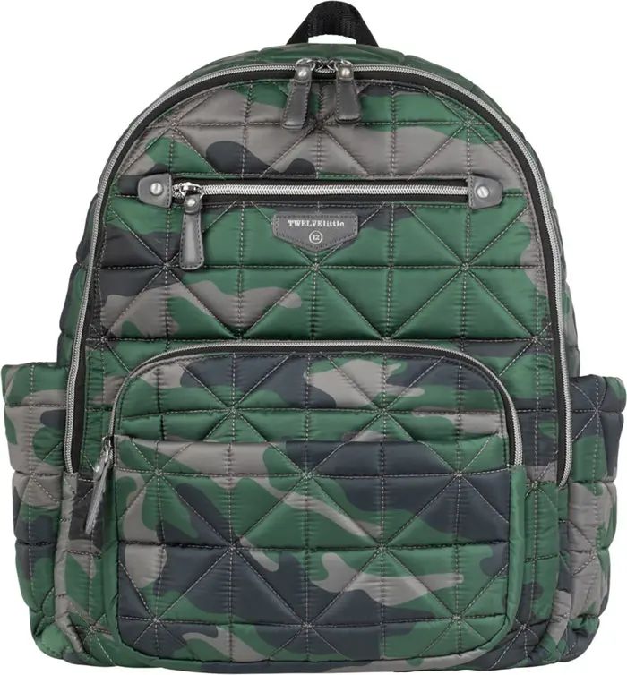 Companion Quilted Nylon Diaper Backpack | Nordstrom
