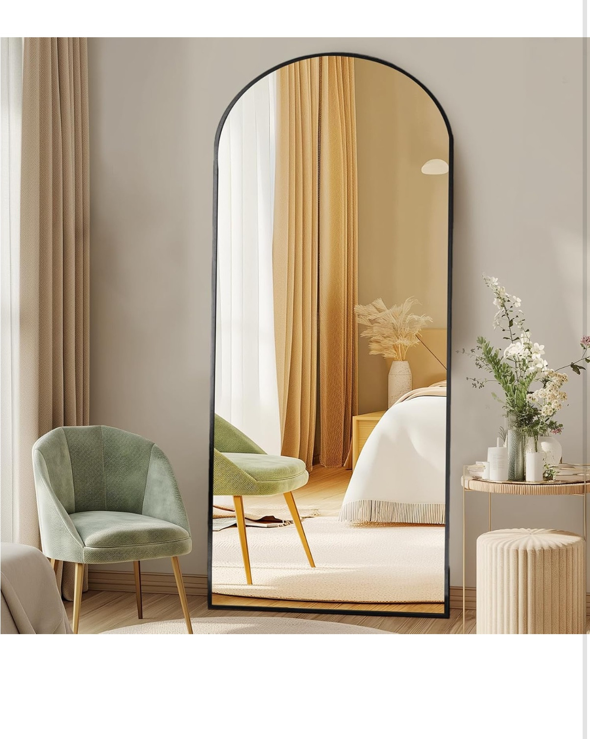 The perfect arched mirror so elegant and perfect for outfit checks. Amazing price on sale for Amazon prime day! October 7-8 #amazonfinds #full length mirror, full length mirror #amazonprimeday #amazonprimedaydeals #fulllengthmirror 

#LTKFindsUnder100 #LTKHome #LTKHalloween