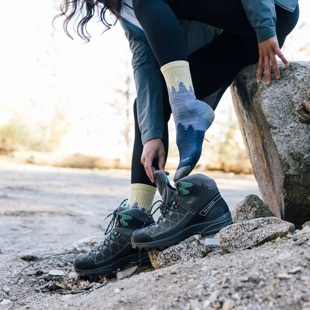 Women's Treeline Micro Crew Midweight Hiking Socks | Darn Tough Vermont