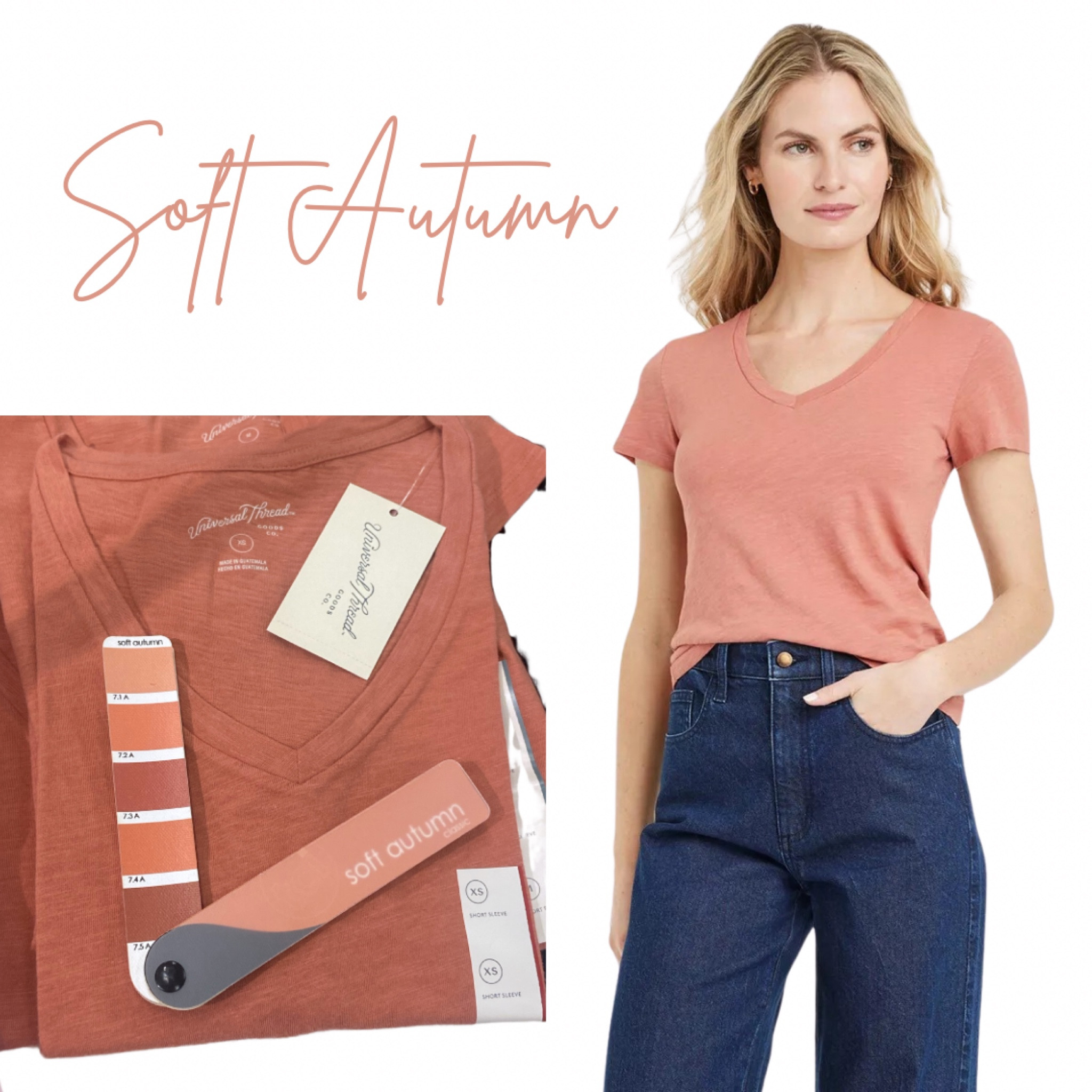 Target V-Neck Tee - This is such a pretty #softautumn color 🤩

#LTKxTarget #LTKstyletip #LTKfindsunder50