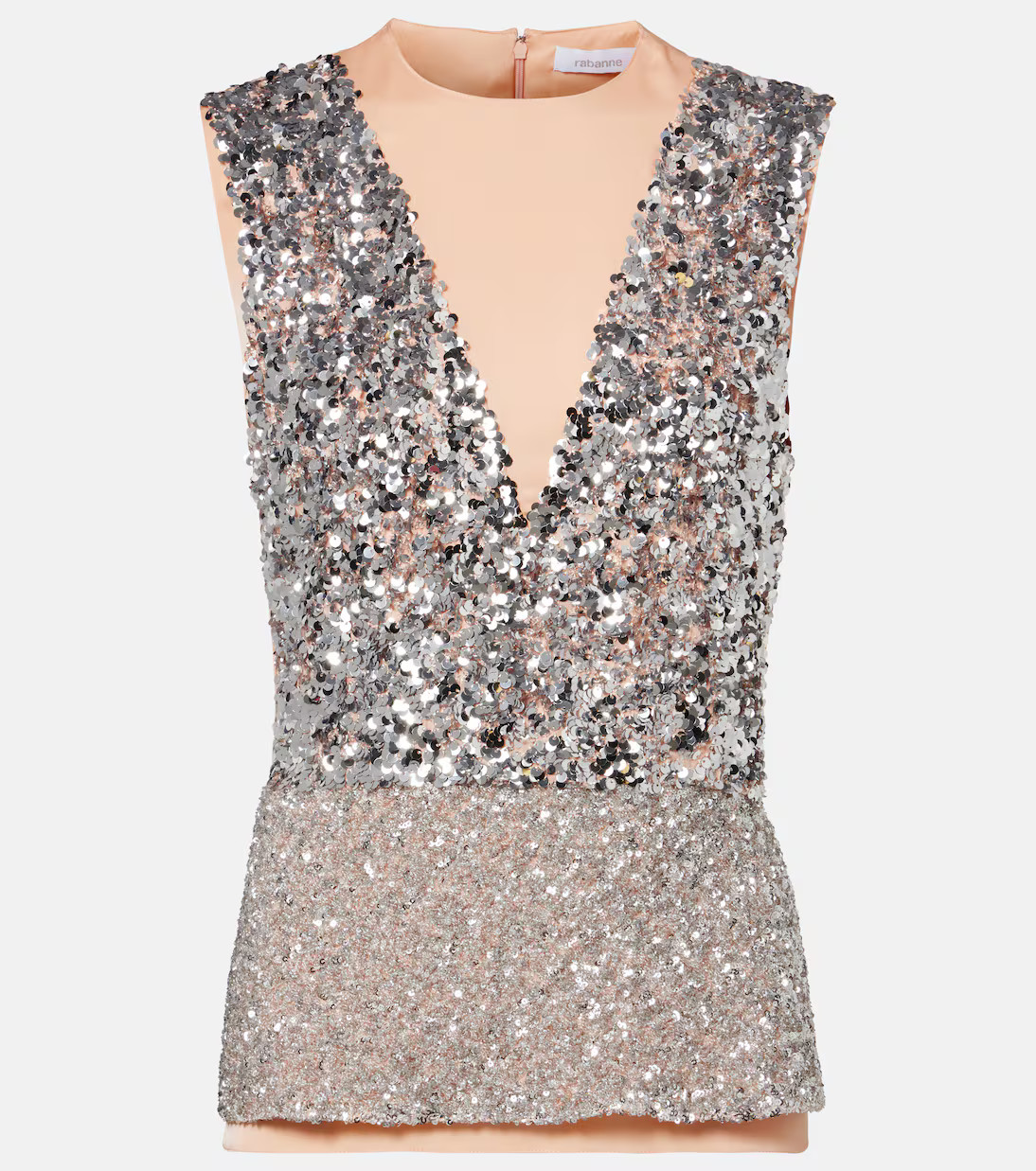 Sequined jersey top | Mytheresa (US/CA)