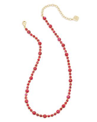 Jovie Beaded Strand Necklace in 14K Gold Plated, 16"-19" | Bloomingdale's (US)