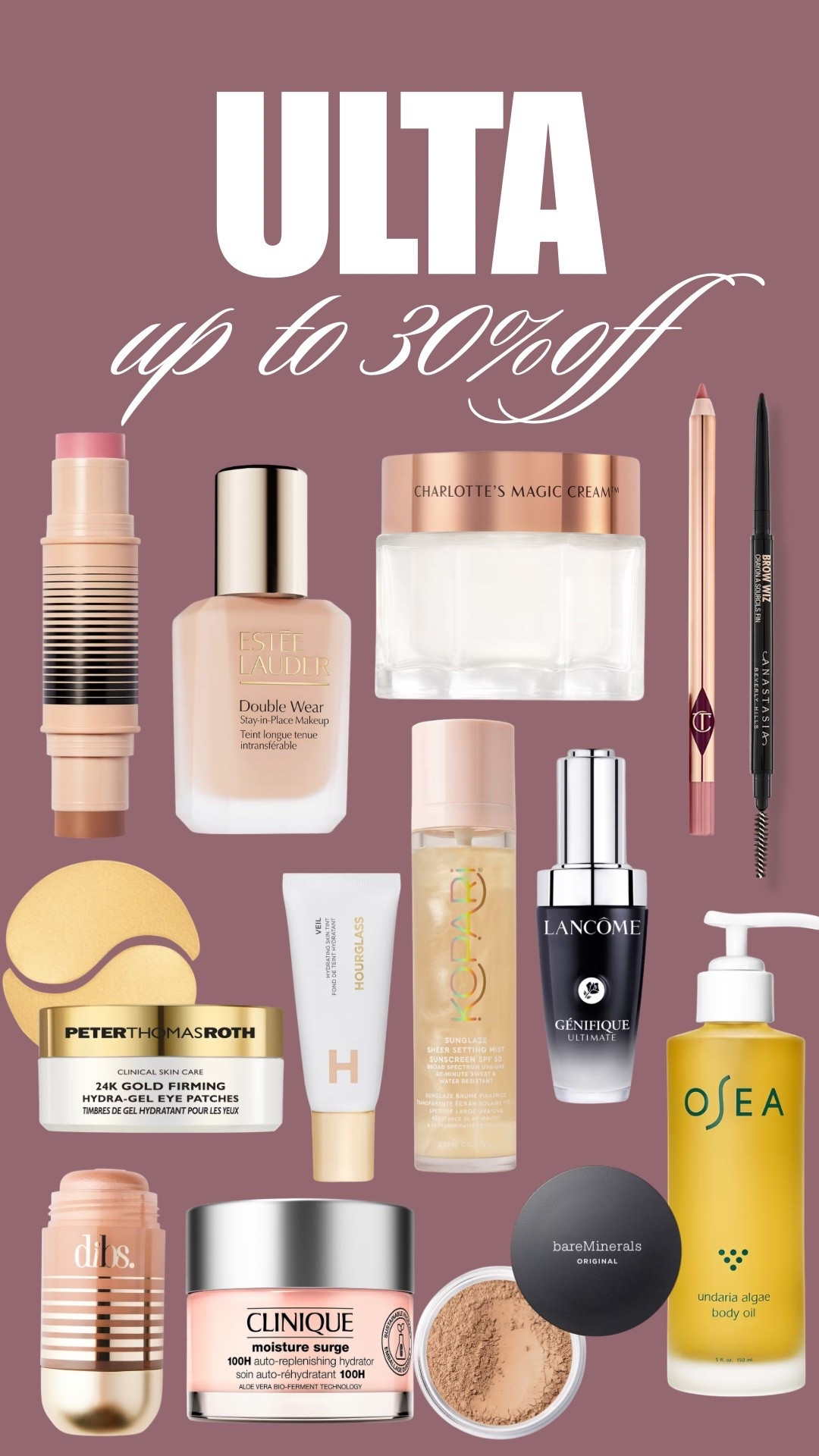 Ulta has so many good skincare and makeup items on sale! Sale ends 04/18/26. 

#LTKSaleAlert #LTKBeauty #LTKselfcare