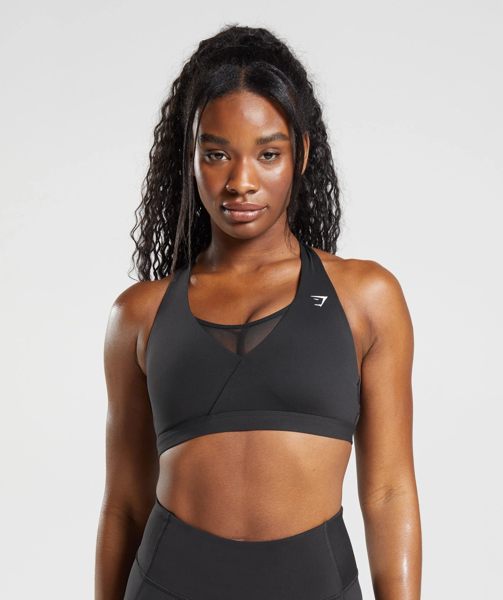 Gymshark Crossover Sports Bra - Black | Gymshark US