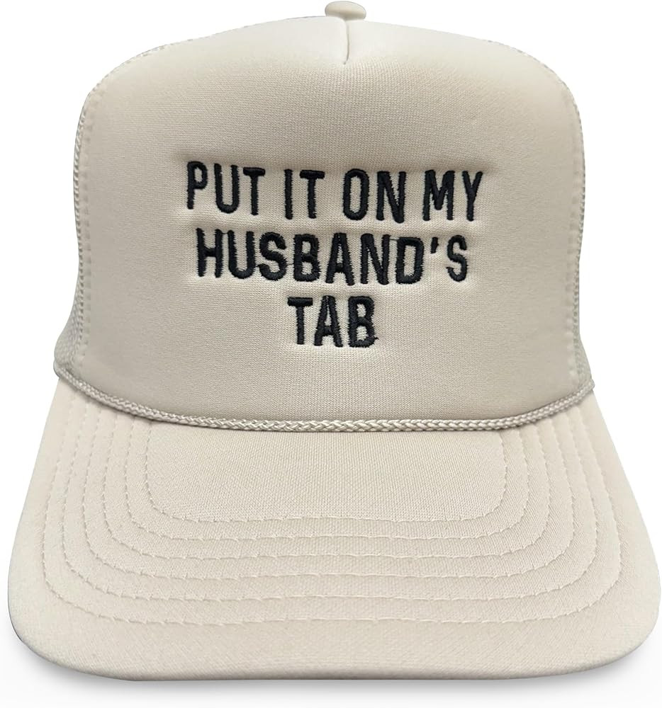 Embroidered Trucker Hat Embroidery Design Trucker Hat Baseball Hat | Amazon (US)