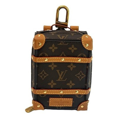 LOUIS VUITTON Brown Monogram Porte Cles Backpack Soft Trunk Bag Charm | eBay | eBay US