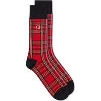 Fred Perry Authentic Men's Tartan Sock in Stewart Red, Size Small | END. Clothing | End Clothing (US & RoW)