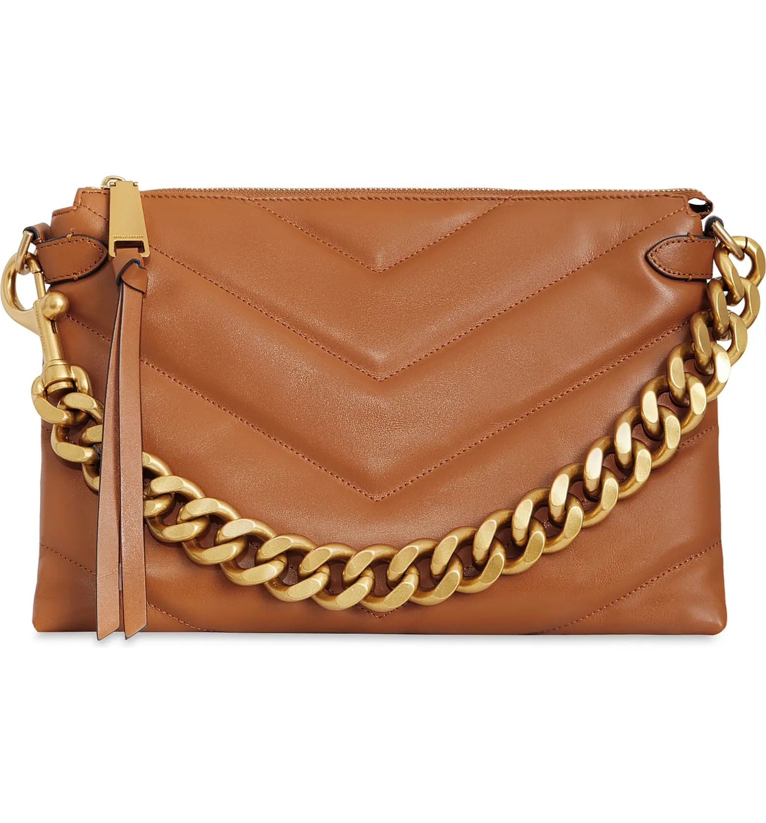Edie Maxi Leather Crossbody Bag | Nordstrom