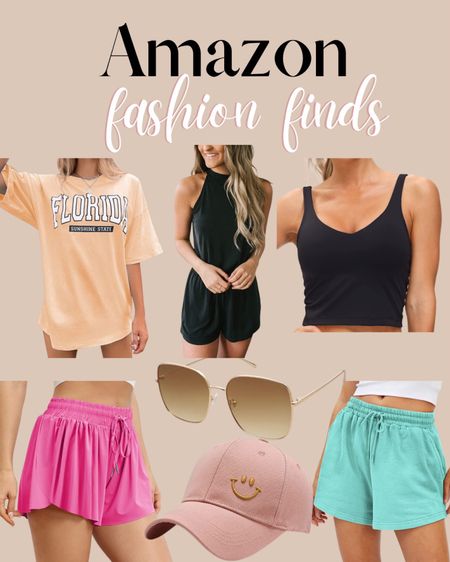 Summer fashion finds from Amazon prime 
Summer outfit, amazon summer outfit, sunglasses, flowy shorts, travel outfit, summer dress, beach outfit, activewear, amazon fashion summer, amazon style 

#LTKSeasonal #LTKTravel #LTKStyleTip