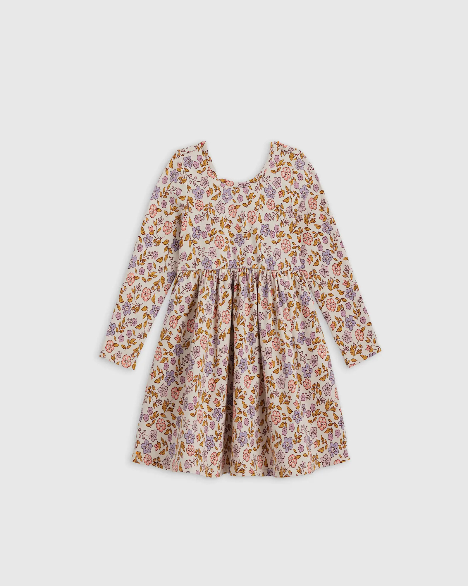 Organic Cotton Long Sleeve Skater Dress | Quince