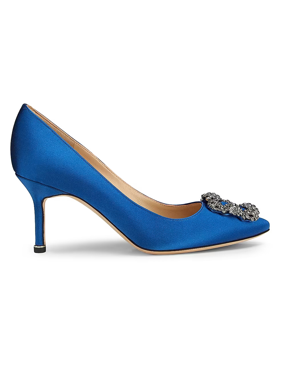 Hangisi 70 Embellished Satin Pumps | Saks Fifth Avenue