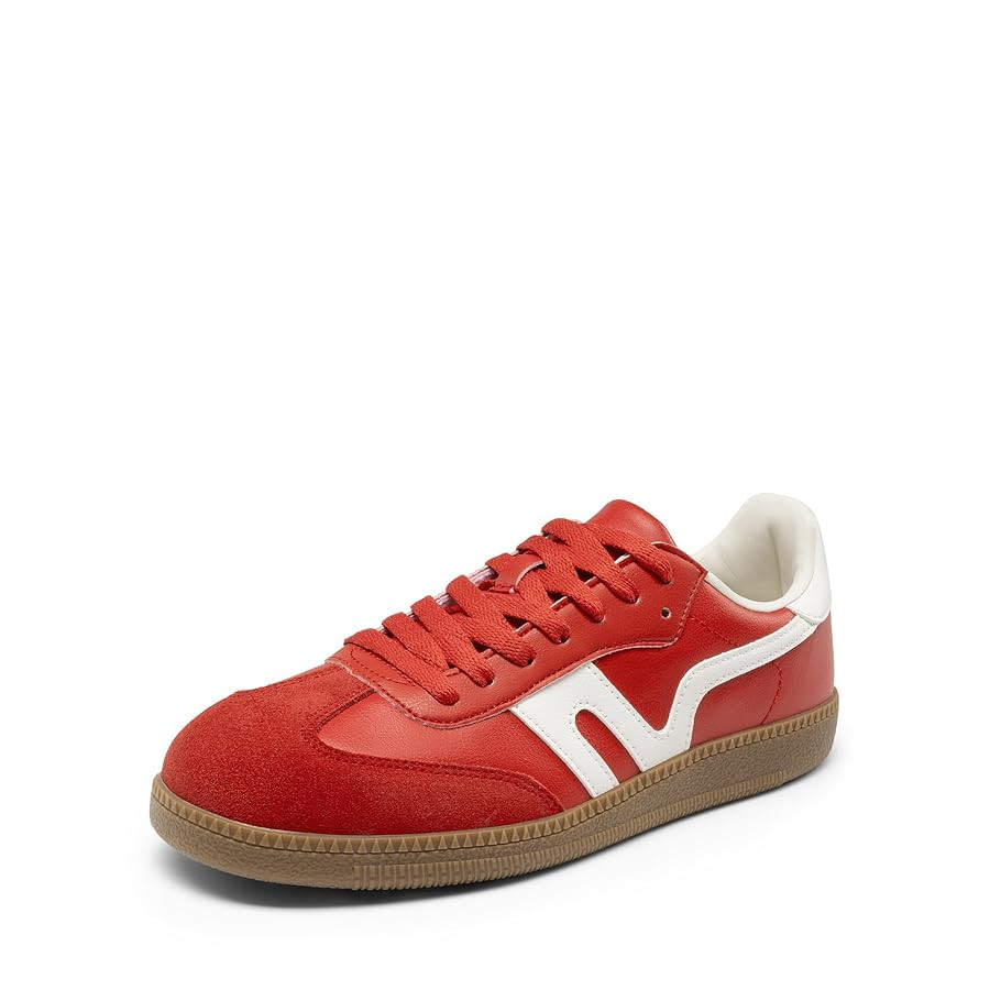 DREAM PAIRS Women's Tennis Sneakers Walking Flat Low-Top Casual Lace-Up Comfortable Nia Fashion S... | Amazon (US)