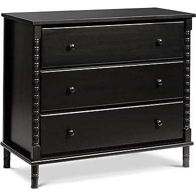 Amazon.com: DaVinci Jenny Lind Spindle 6-Drawer Dresser in Ebony : Home & Kitchen | Amazon (US)