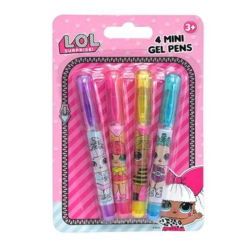 LOL 4pk Mini Gel Pens on Card | Walmart (US)