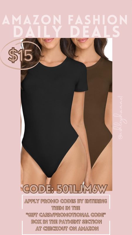 My Daily Fashion Amazon Deals ! 
Day: Wednesday March 20, 2024

Best Skims Dupe Bodysuits!

🏃🏾‍♀️💨 These sell out pretty quickly!
 Just enter the code in Amazon checkout for the sale price.

☑️ Follow For Deals Weekly!
Also Follow on Instagram For Even More Daily Deals On Stories!l

#LTKmidsize #LTKsalealert #LTKfindsunder50