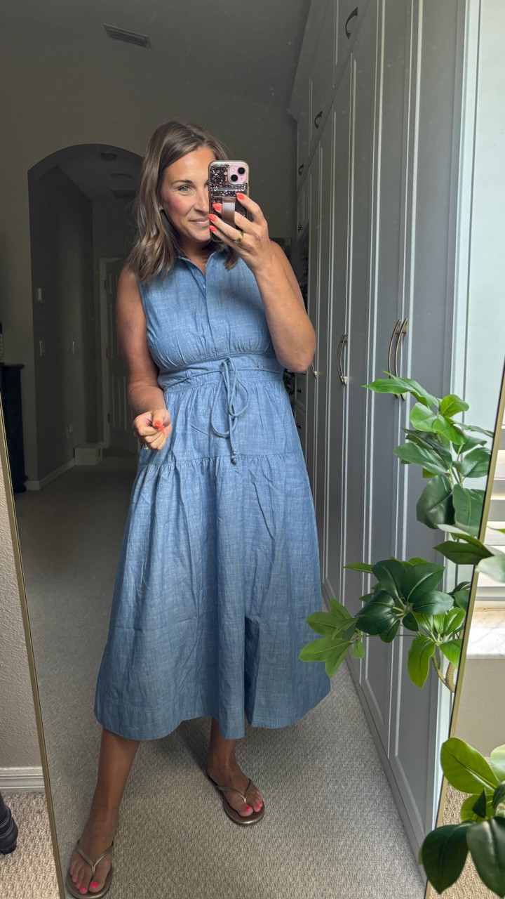 Such an easy dress to wear now and carry right into fall!💙
Walmart, summer dress, summer, fall, fall dress, affordable fashion, Walmart outfit, ootd

#LTKootd #LTKSeasonal #LTKgrwm