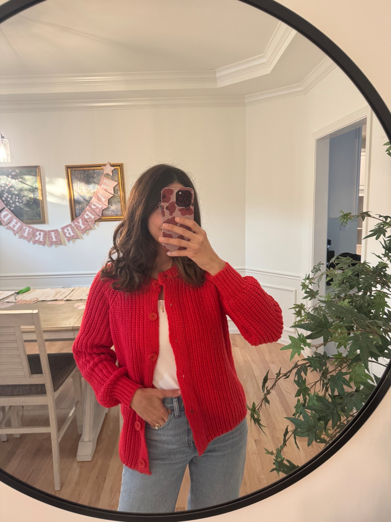 Pop of color today with this red cardigan from Amazon! Wearing a small

#LTKFindsUnder50 #LTKStyleTip #LTKSeasonal