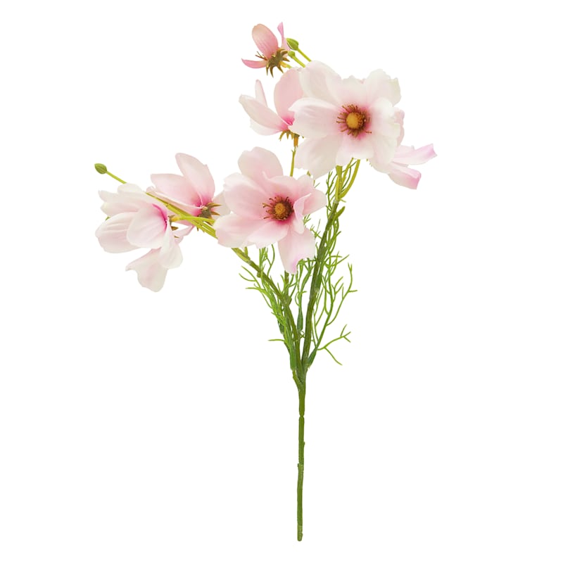 Pink Blossoming Floral Pick, 12" | At Home