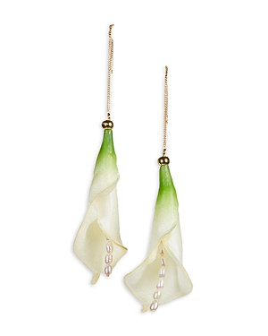 Cult Gaia Calla Cultured Freshwater Pearl Drop Earrings | Bloomingdale's (US)