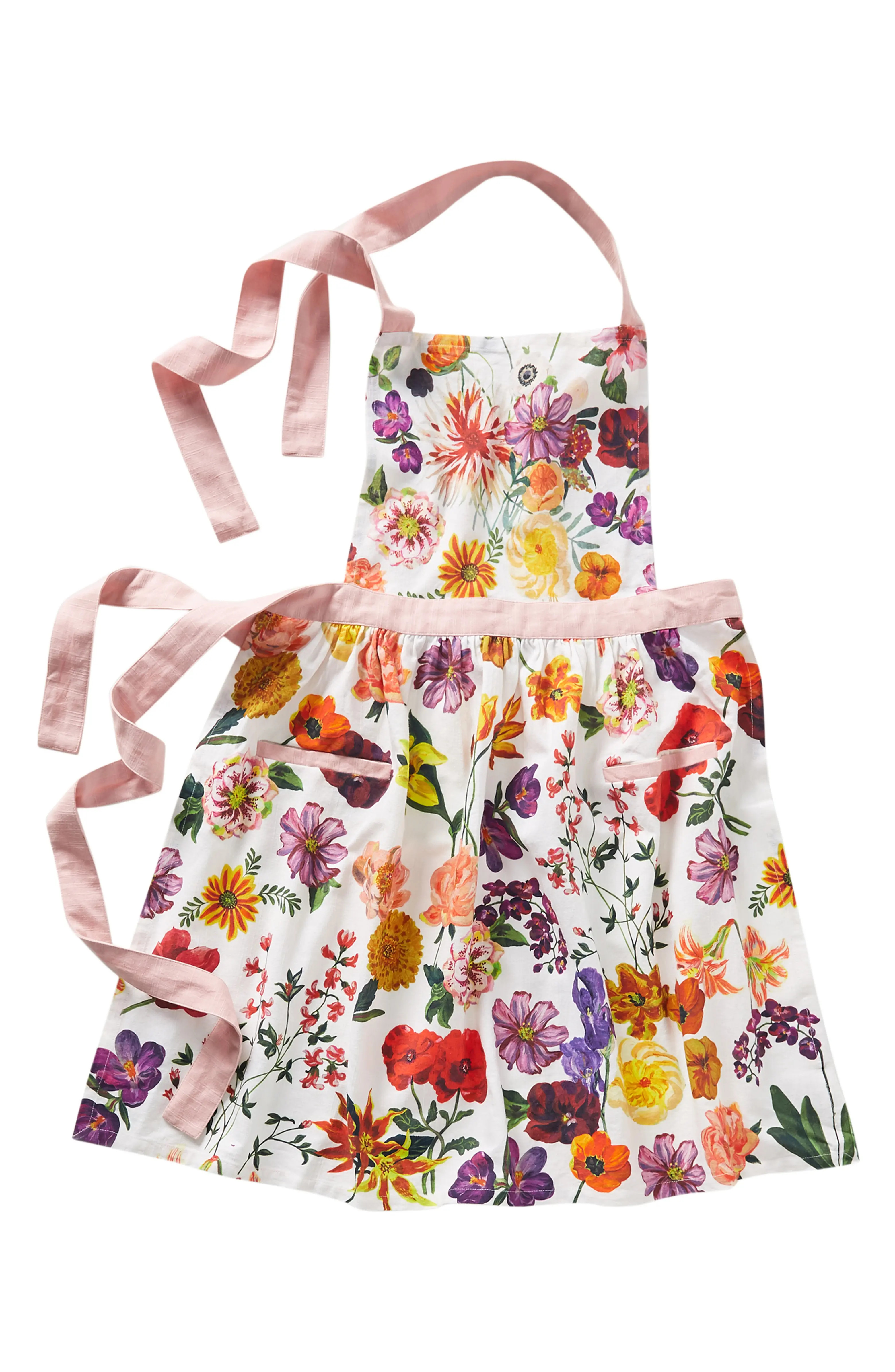 Anthropologie x Nathalie Lete Floral Cotton Apron | Nordstrom | Nordstrom