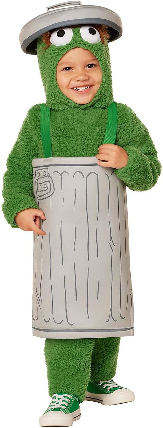 Spirit Halloween Sesame Street Toddler Oscar the Grouch Costume | Officially Licensed | Boys and Girls Funny Outfits | Amazon (US)