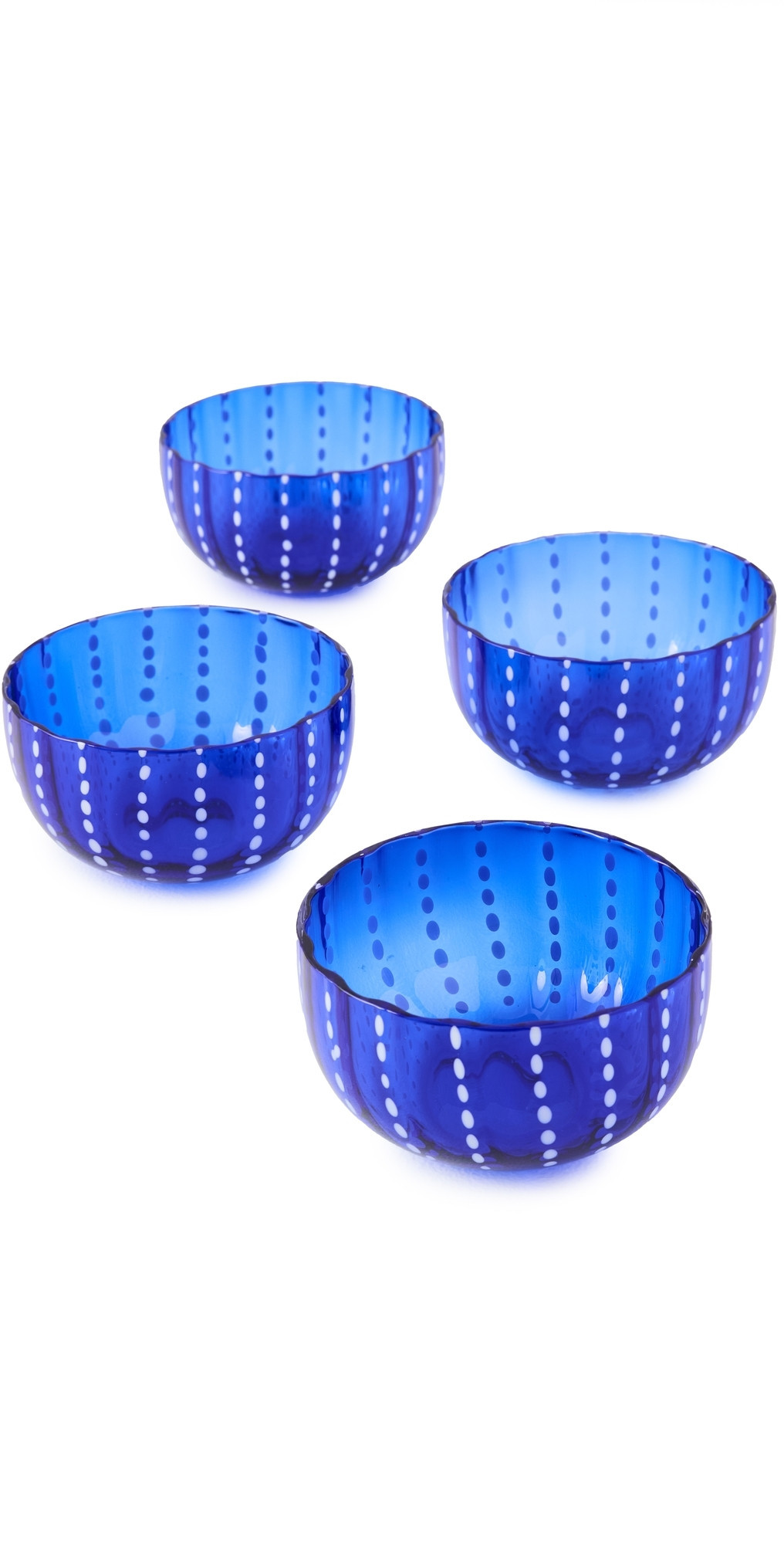 Zafferano Perle Bowl Set of 4 Blue One Size | Shopbop