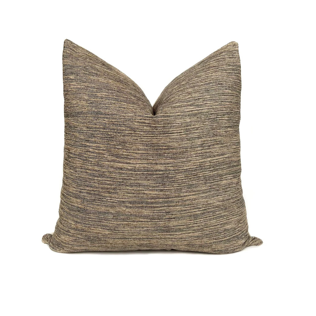 Decorative Pillow High End Cushion Cover Designer Pillow Brown Gray Beige Pillow Archie Granite O... | Etsy (US)