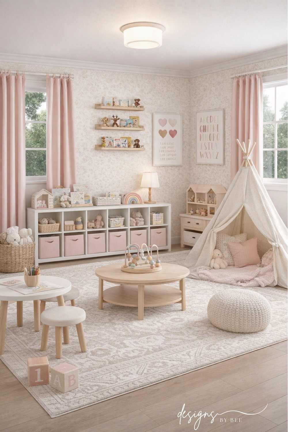 girly playroom 

#LTKHome #LTKKids #LTKFindsUnder100