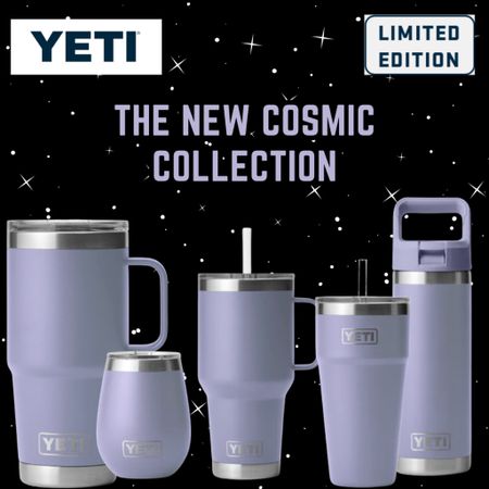 New YETI Limited Edition Cosmic Collection! Lilac in color

Purple yeti / Lilac Yeti / Lavender Yeti 

#LTKFitness #LTKfamily #LTKunder50