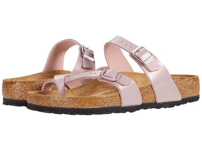 Birkenstock Mayari (Graceful Lavender Blush Birko-Flor) Women's Sandals | Zappos