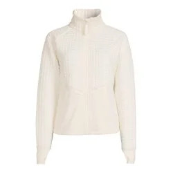 Avia Women's Full Zip Quilted Mixed Media Jacket With Thumbholes | Walmart (US)