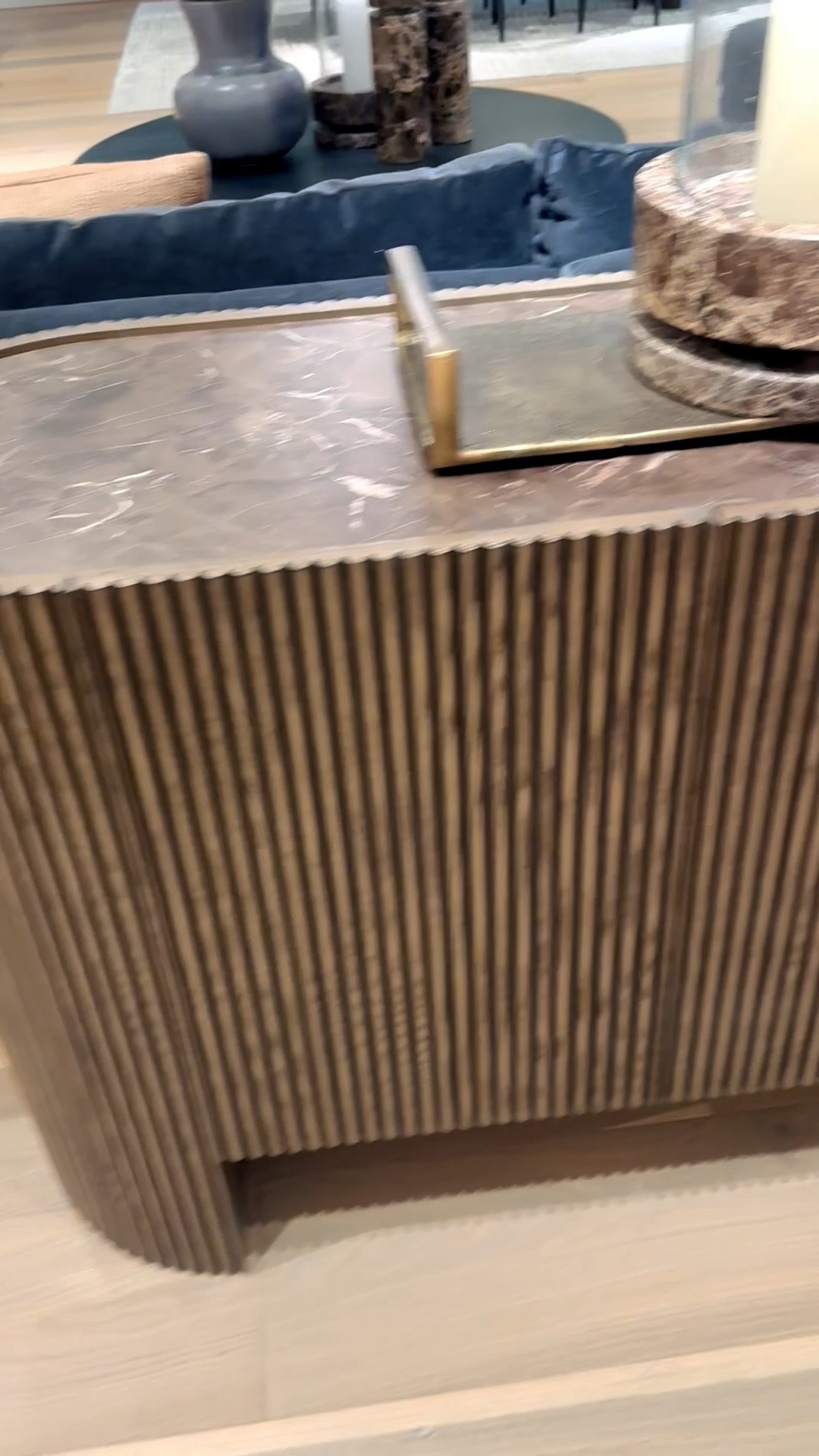 A fluted sideboard styled behind the sofa or in the entryway adds quiet texture and architectural interest. Shop Arhaus’s epic sale, ending Jan. 31.  
#sideboard #flutedfurniture #livingroomstyle #entrywayinspo #arhaus #elevatedliving #homedetails #designinspo

#LTKHome #LTKSaleAlert