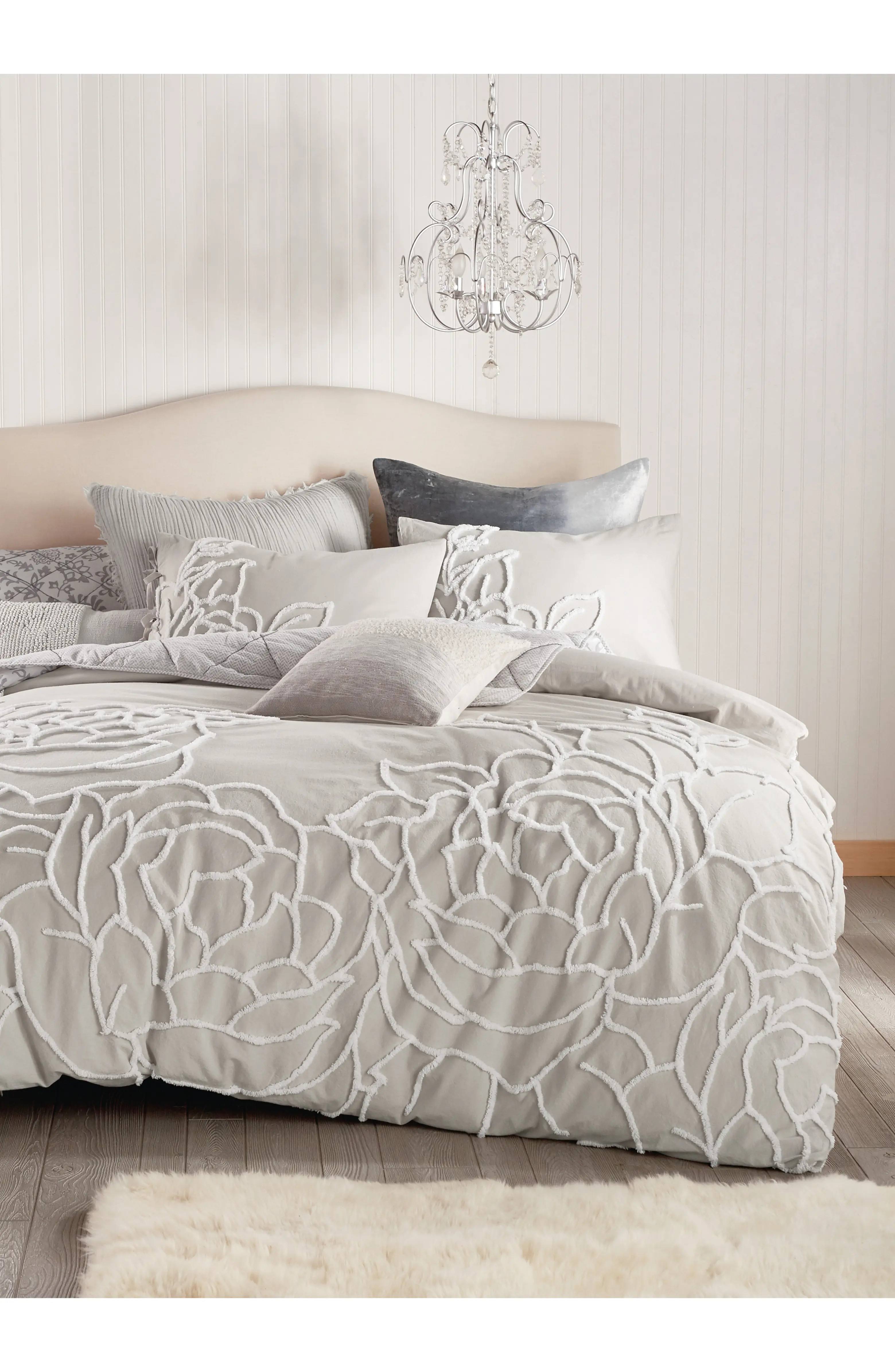 Chenille Rose Comforter & Sham Set | Nordstrom