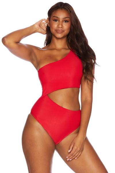 Celine One Piece Red | Beach Riot