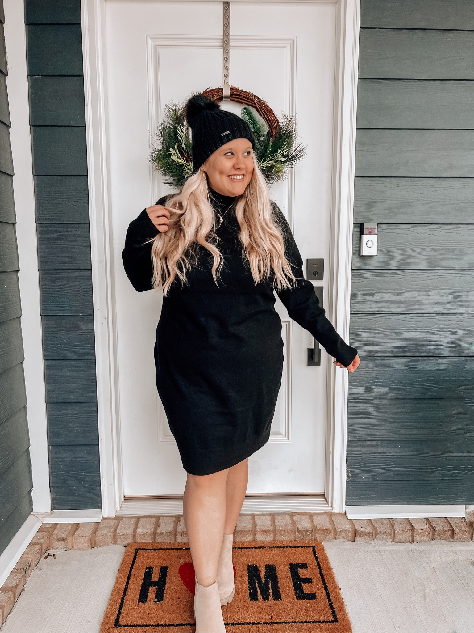 Cozy sweater dress from express! Super soft and fits perfect for me 💓 50% right now!!

#LTKGiftGuide #LTKCyberweek #LTKSeasonal